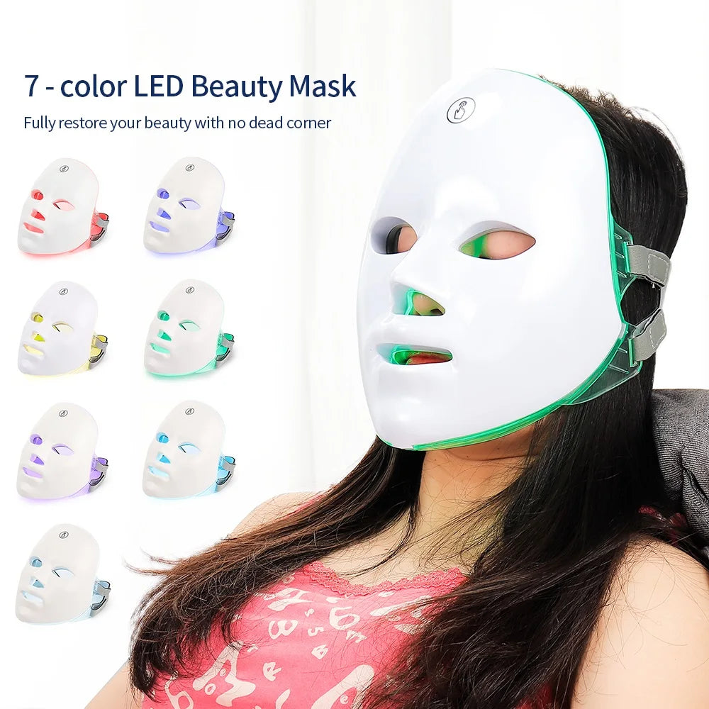 Vura Glow Classic: 7 Color LED Facial Therapy
