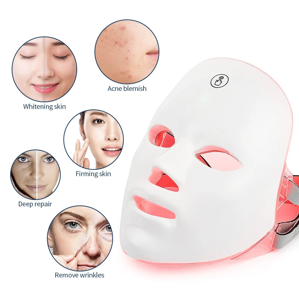 Vura Glow Classic: 7 Color LED Facial Therapy
