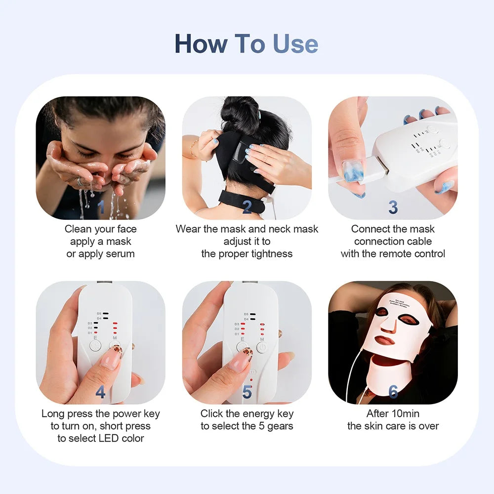 Glow Elite - Face & Neck LED Mask
