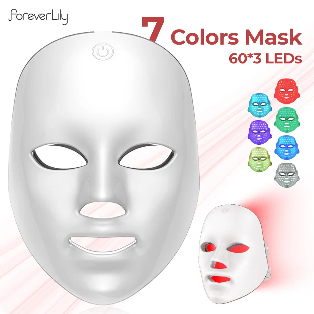 Vura Essence: Professional 7 Color LED Face Mask (Luxury Edition)